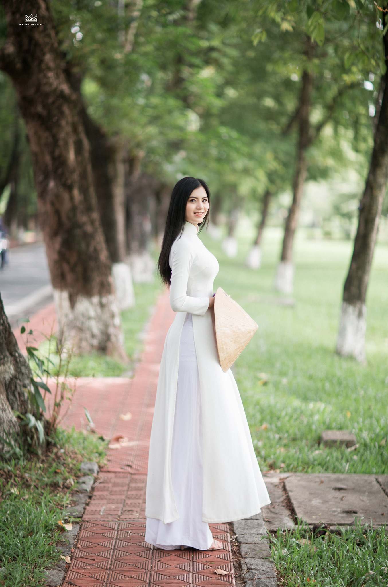 Ao Dai Mau Trang Tron Áo Dài Màu Trắng Trơn