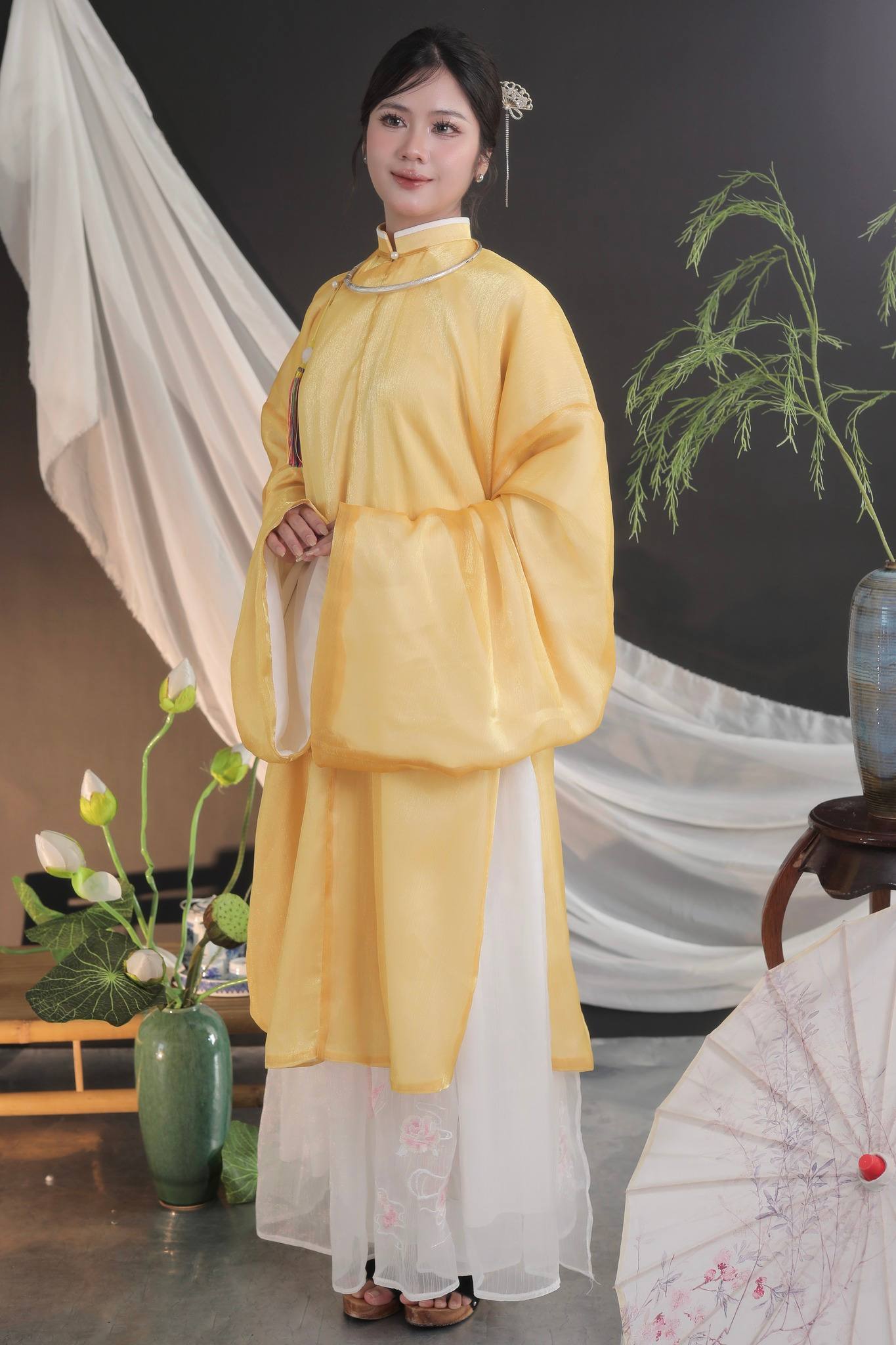 Áo Tấc Vải Tơ Trơn (Nhiều màu)