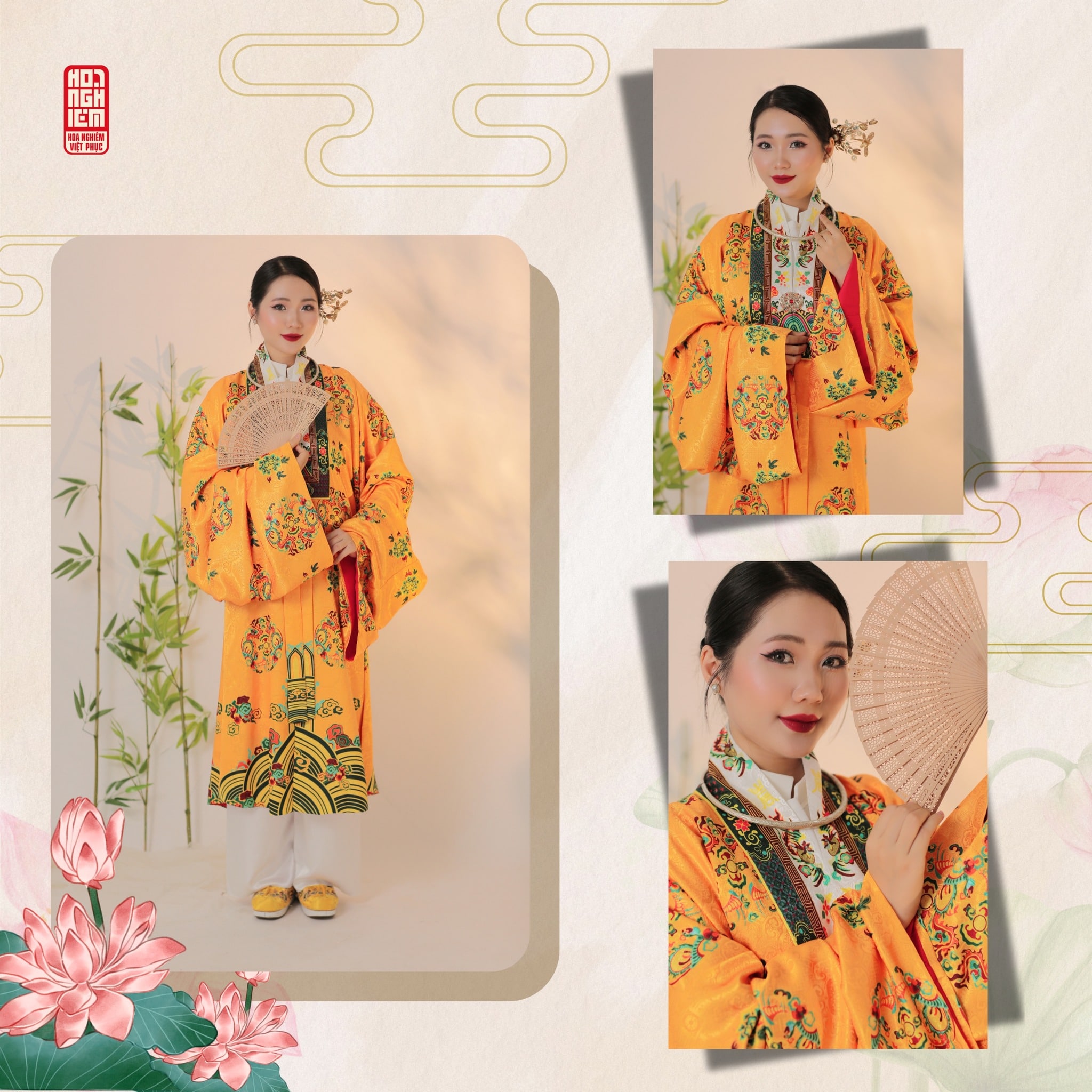 Thiết kế may đo cho thuê Cổ phục