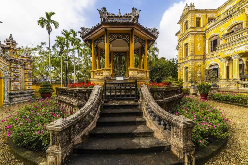 Kiến trúc của cung An Định mang nét độc đáo rất riêng