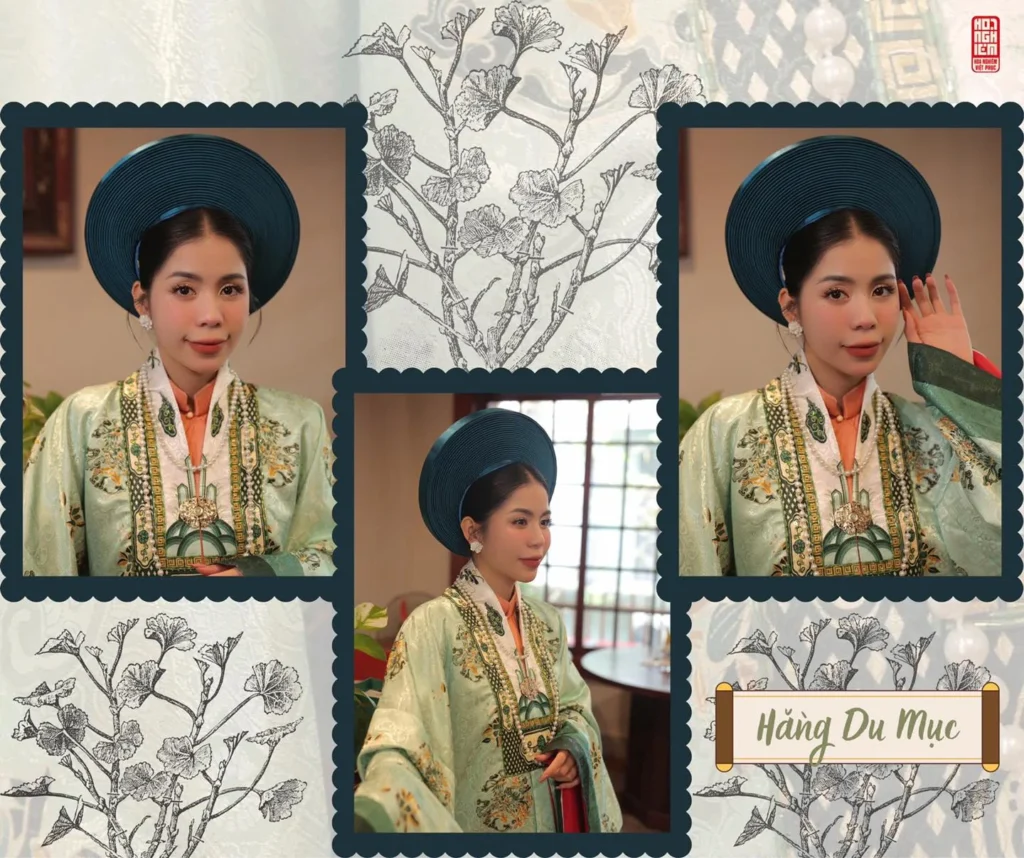 KOL Hằng Du Mục trải nghiệm dịch vụ makeup và trang phục Nhật Bình của Hoa Nghiêm Việt Phục
