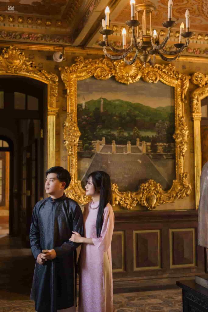 Khám phá các Concept chụp ảnh cưới Cổ phục tại Huế ở cung An Định