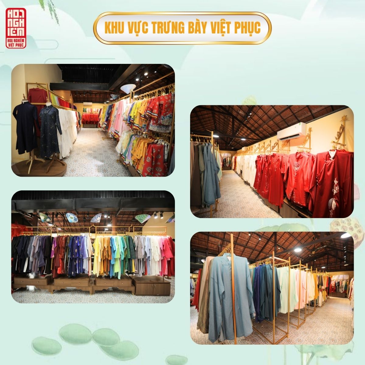 Không gian văn hóa - Khu vực trưng bày Việt phục
