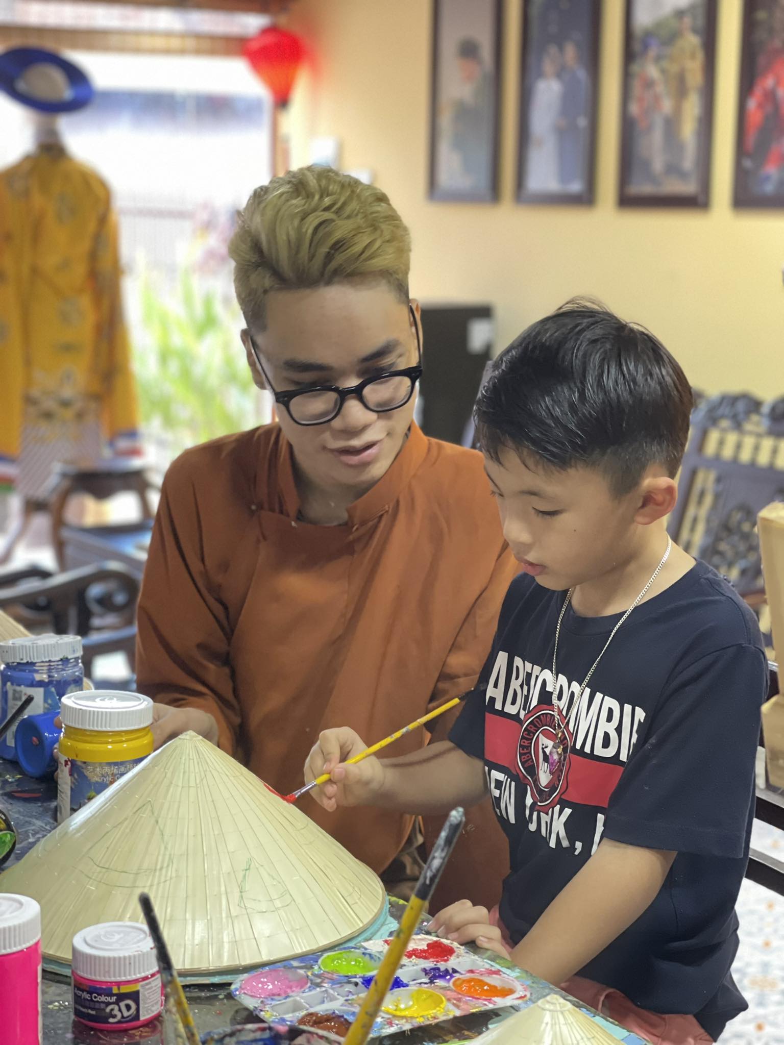 Workshop vẽ nón lá