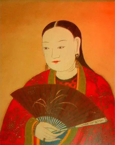 Hình ảnh của những tấm áo Trực Lĩnh trên thân nữ nhân Lê Trung hưng cũng đã manh nha lướt qua ghi chép của người phương Tây