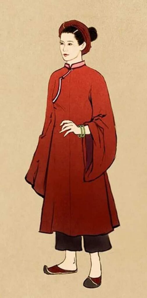 Trang phục phụ nữ thời Hậu Lê - Tây Sơn