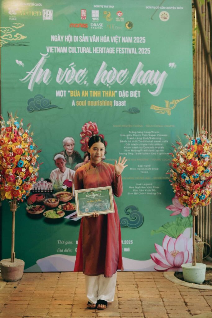 Hoa Nghiêm Việt Phục là nhà tài trợ Kim Cương cho Ngày hội Di sản Văn hóa Việt Nam 2025 với chủ đề "Ăn vóc, học hay"