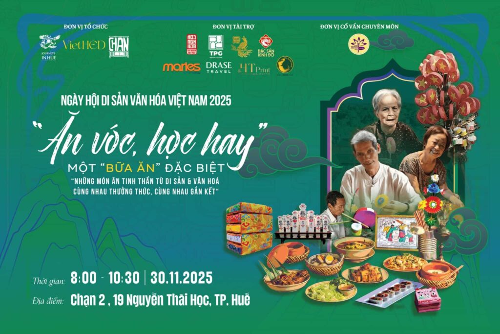 Ngày hội Di sản Văn hóa Việt Nam 2025 với chủ đề "Ăn vóc, học hay"