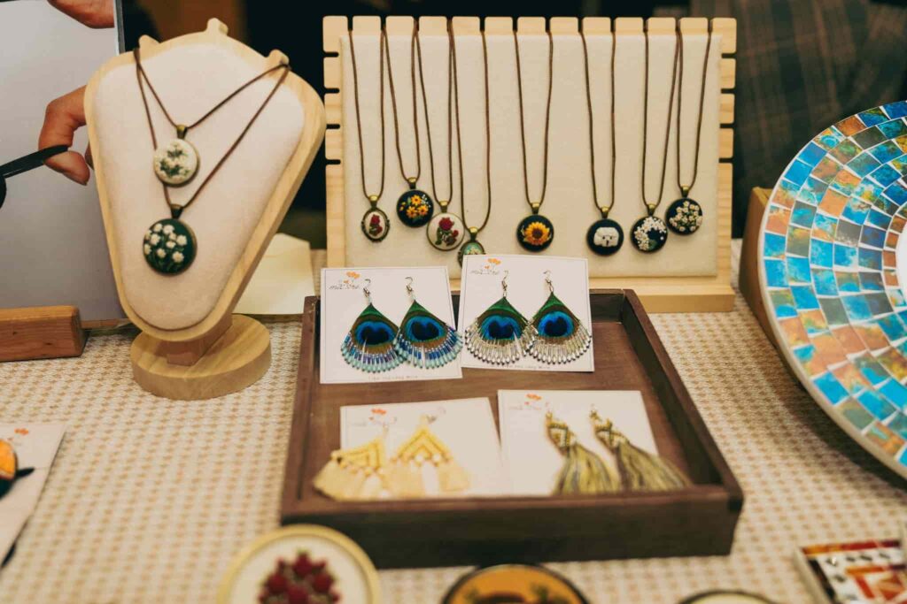 Một vài sản phẩm trưng bày tại sự kiện