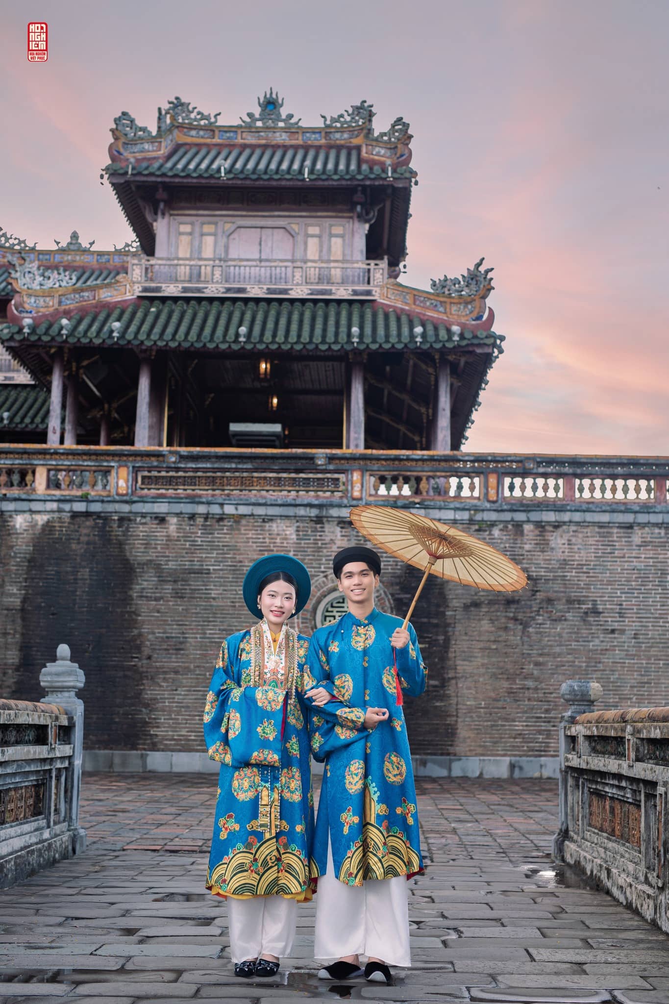 Cổ phục đôi Nhật Bình – Ngũ Thân: Long Phụng Hòa Minh