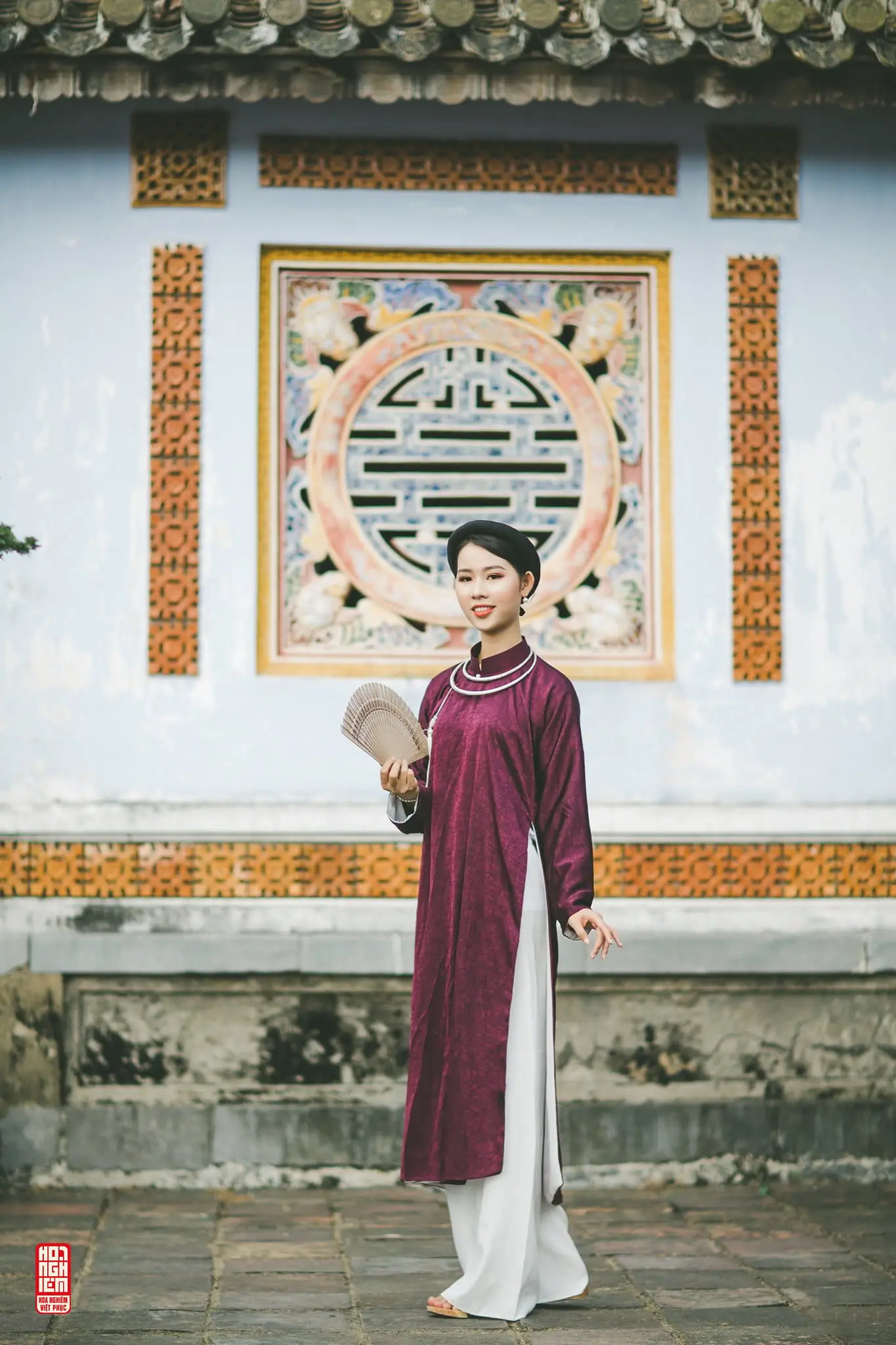 Áo Ngũ thân tím mận - Nhã Vân