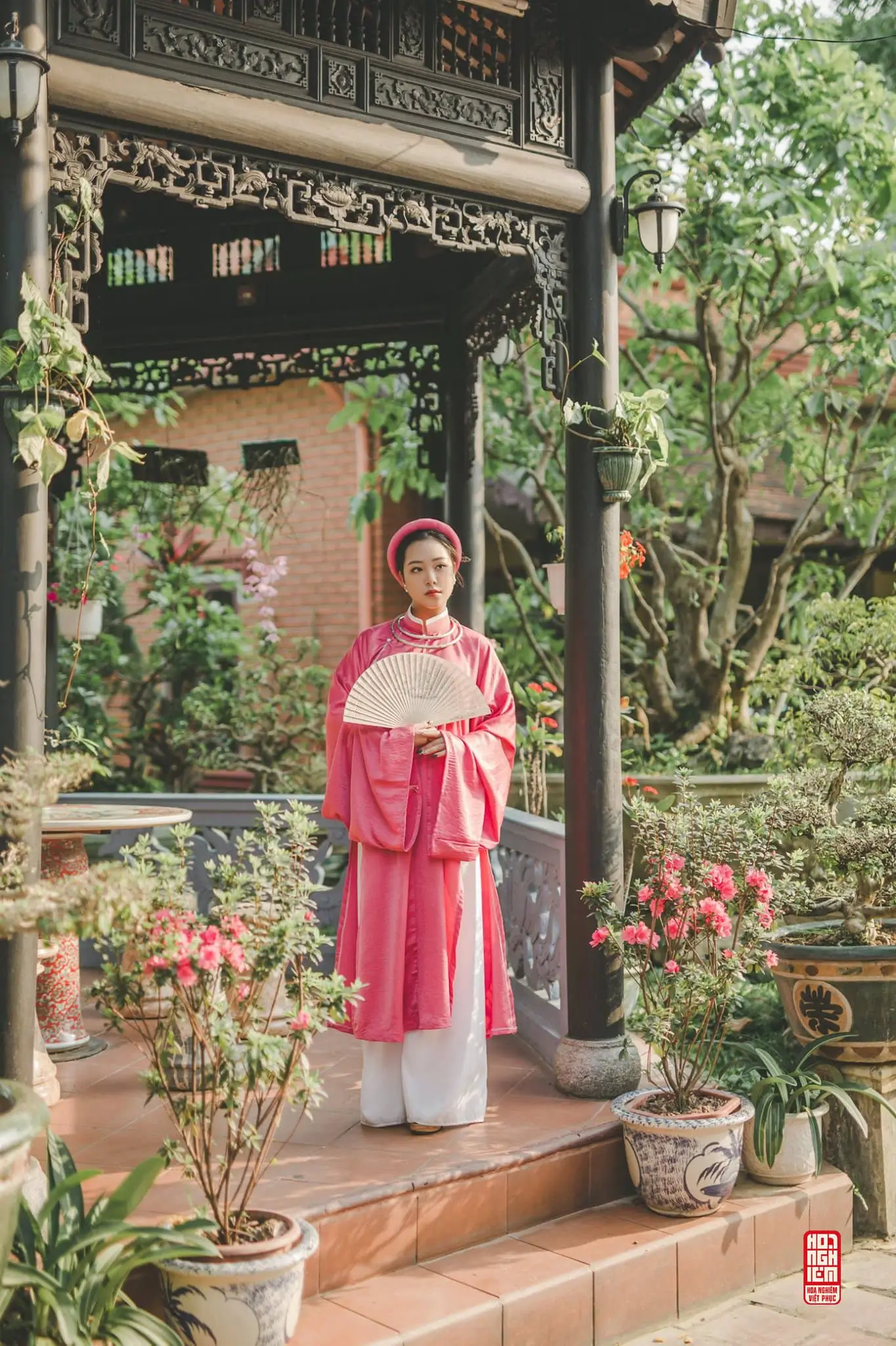 Áo Tấc hồng phấn ngự viên (1)