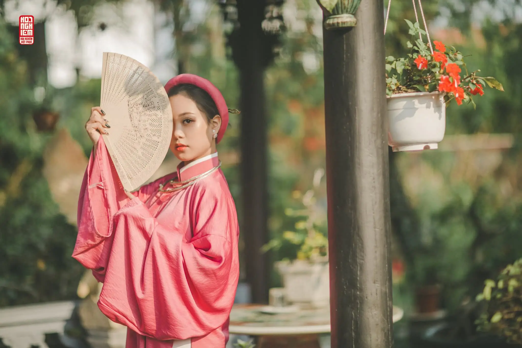 Áo Tấc hồng phấn ngự viên (2)