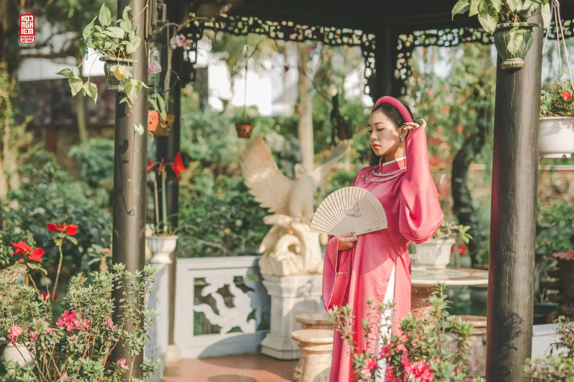 Áo Tấc hồng phấn ngự viên (3)