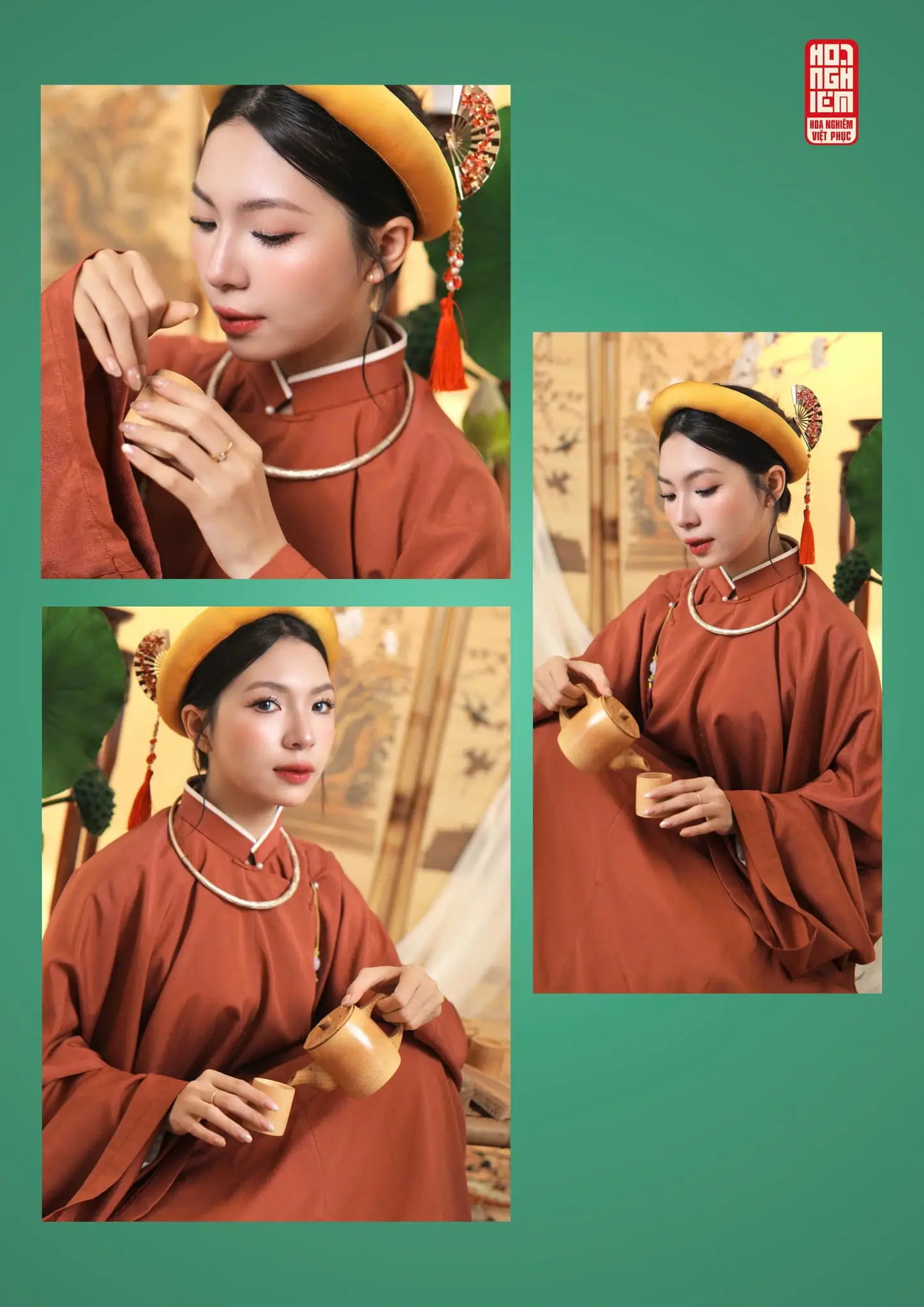 Áo Tấc lụa trơn nhiều màu - Lookbook 4 (2)