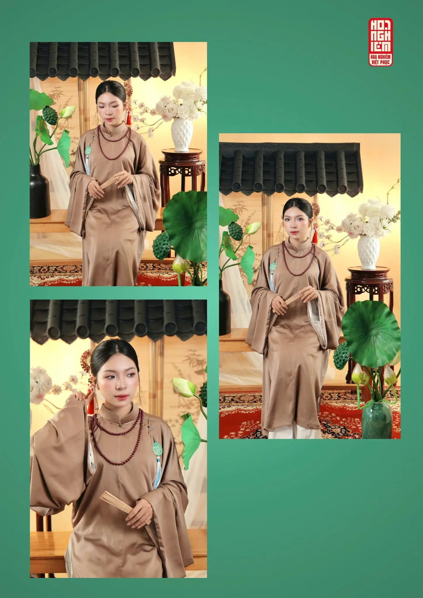 Áo Tấc lụa trơn nhiều màu - Lookbook 4 (4)