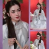 Áo Tấc trơn truyền thống - Việt phục phong cách cổ trang