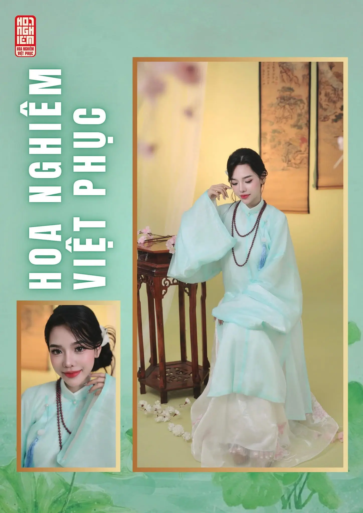 Áo Tấc xanh - Việt phục truyền thống thanh nhã (9)