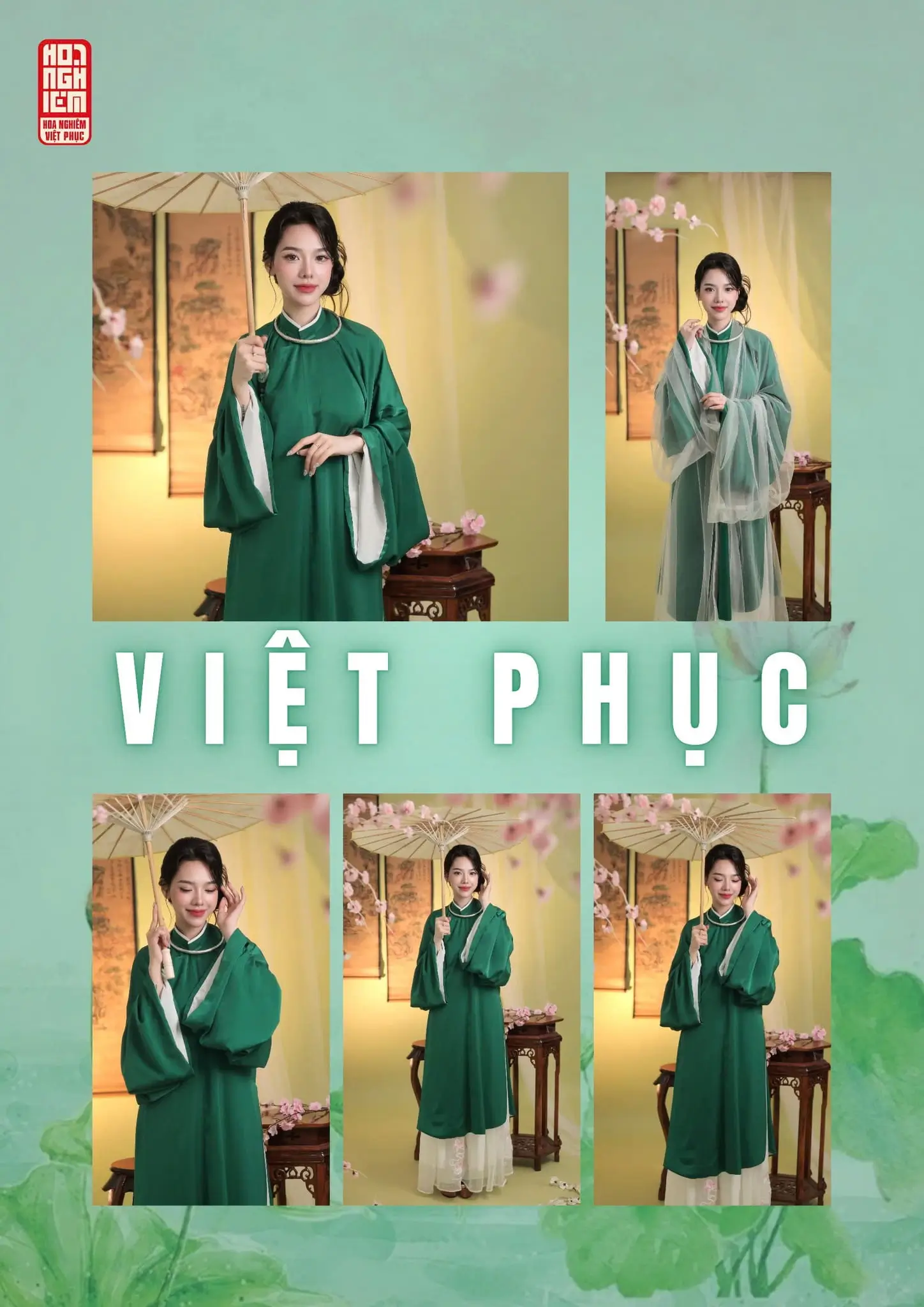 Áo Tấc xanh - Việt phục truyền thống thanh nhã
