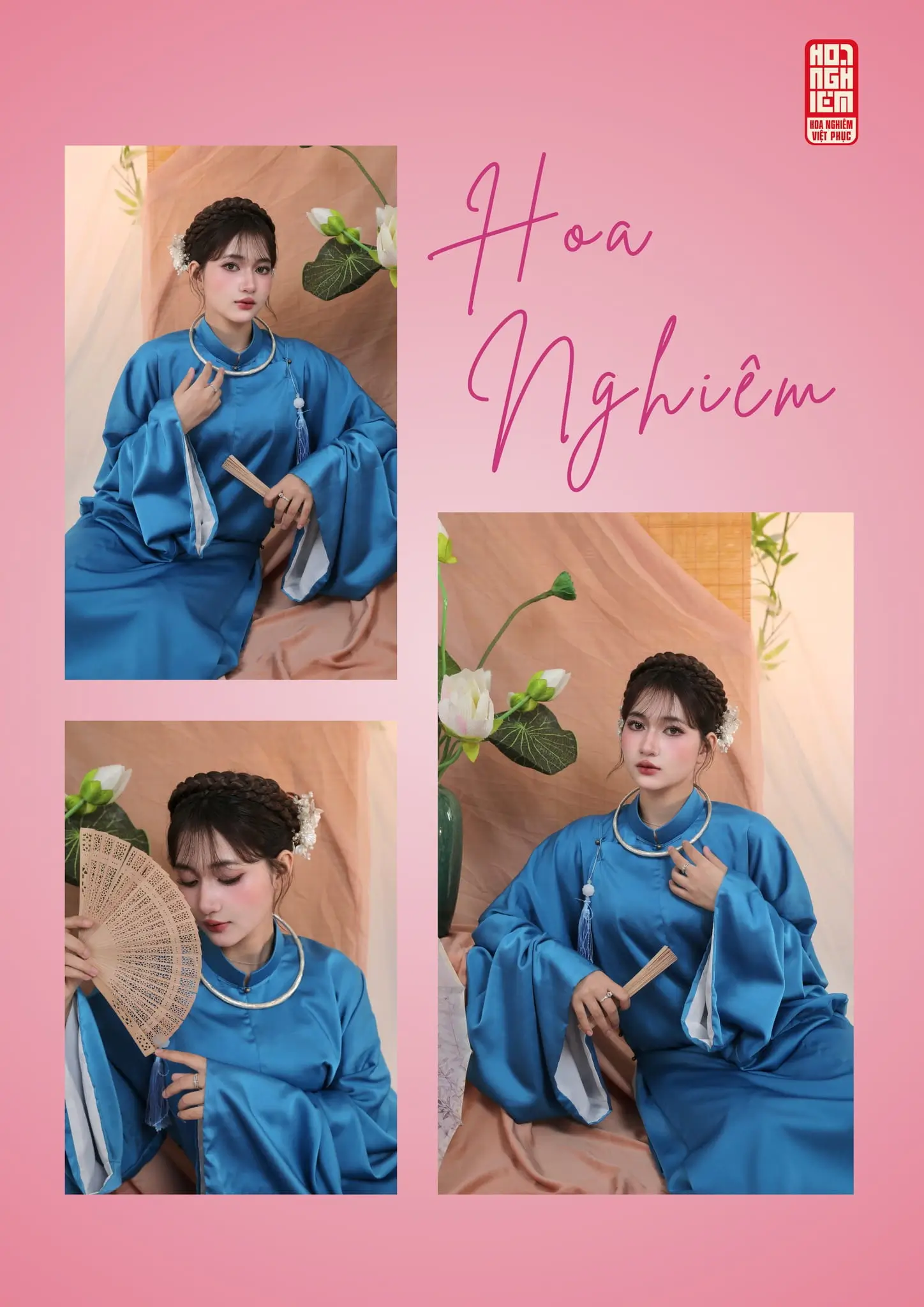 Áo Tấc xanh lam - Việt phục truyền thống thanh lịch (3)
