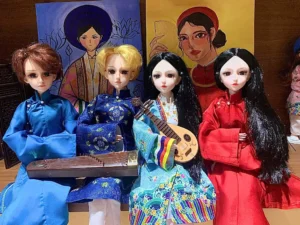 Búp bê Cổ phục - Quà tặng cao cấp cho người yêu văn hoá Việt