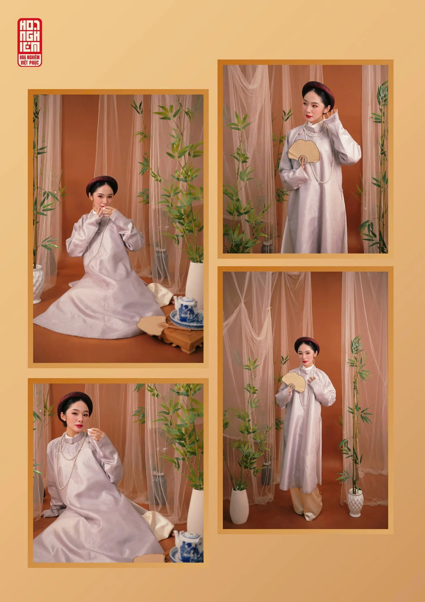 Lookbook Áo Ngũ Thân - BST Việt Phục Nét Xưa (1)