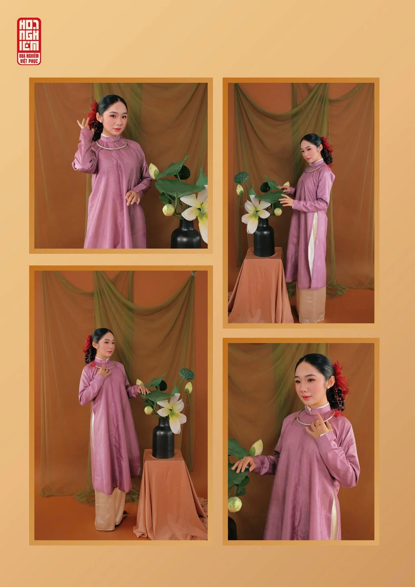 Lookbook Áo Ngũ Thân - BST Việt Phục Nét Xưa (5)