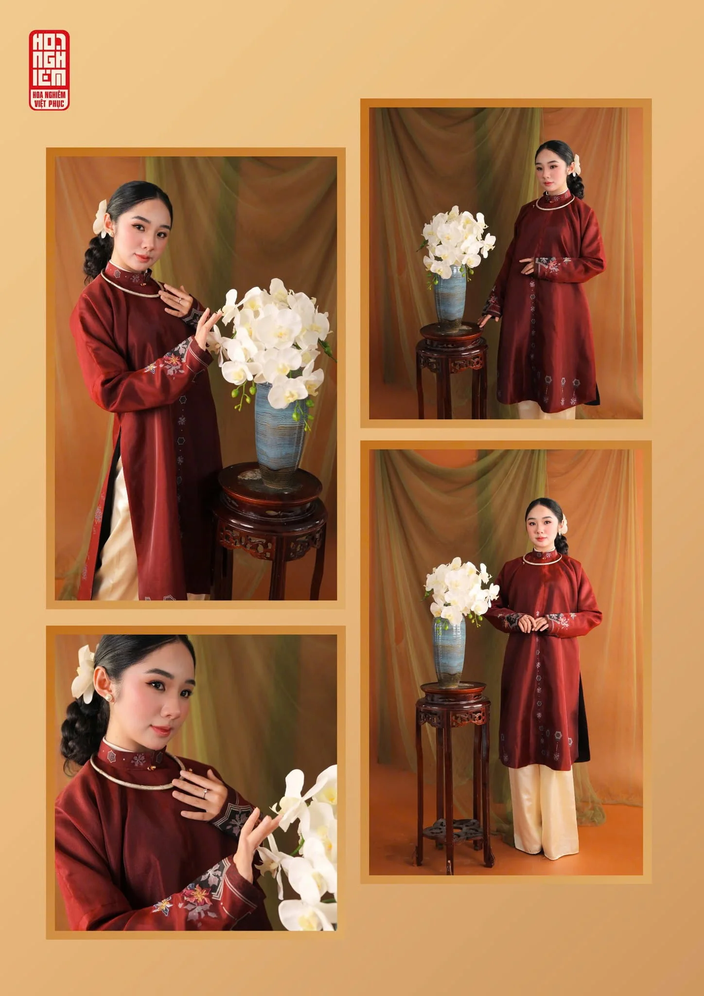Lookbook Áo Ngũ Thân - BST Việt Phục Nét Xưa (6)
