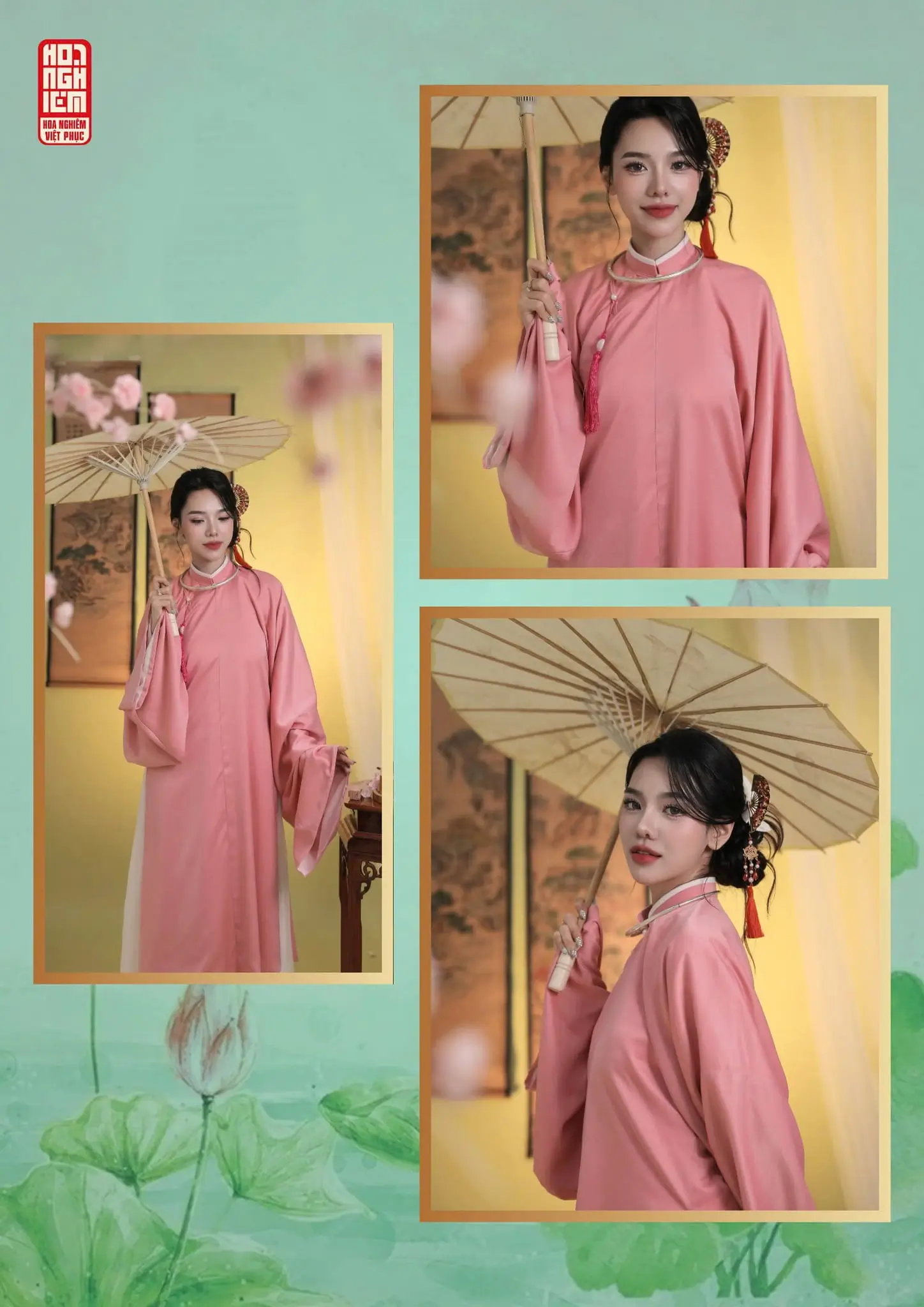 Lookbook Áo Tấc vải lụa trơn nhiều màu (10)