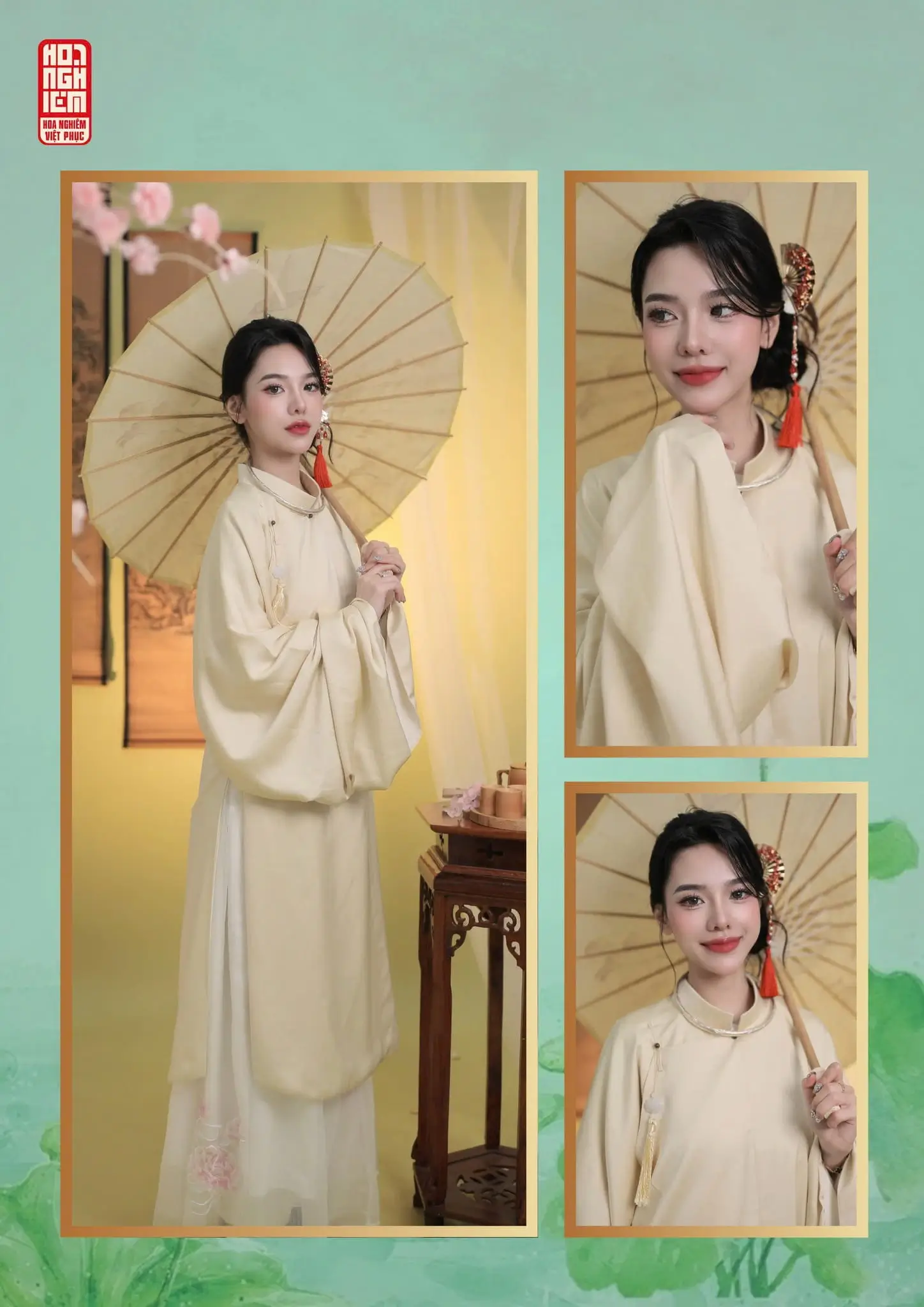 Lookbook Áo Tấc vải lụa trơn nhiều màu (15)