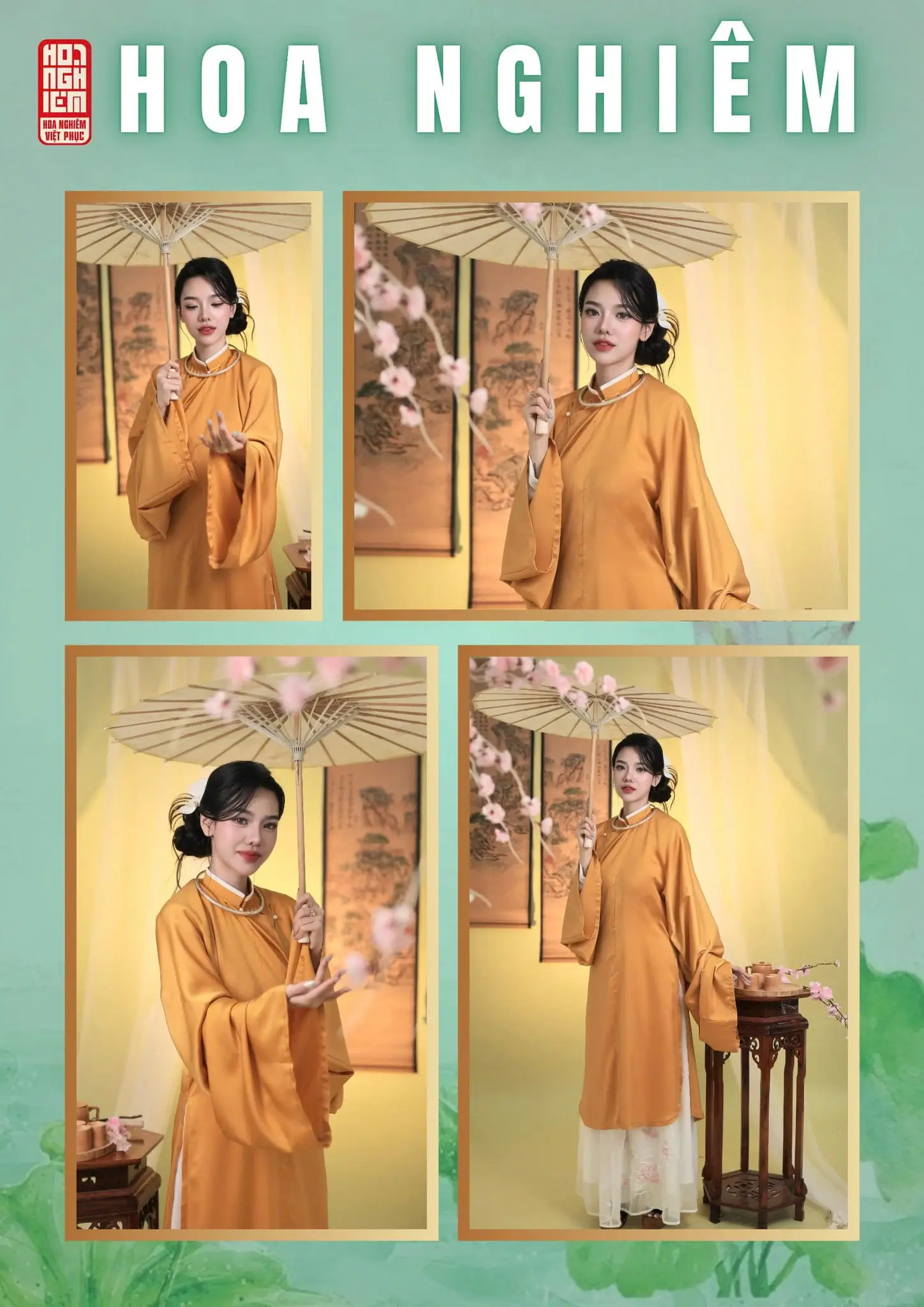 Lookbook Áo Tấc vải lụa trơn nhiều màu (16)