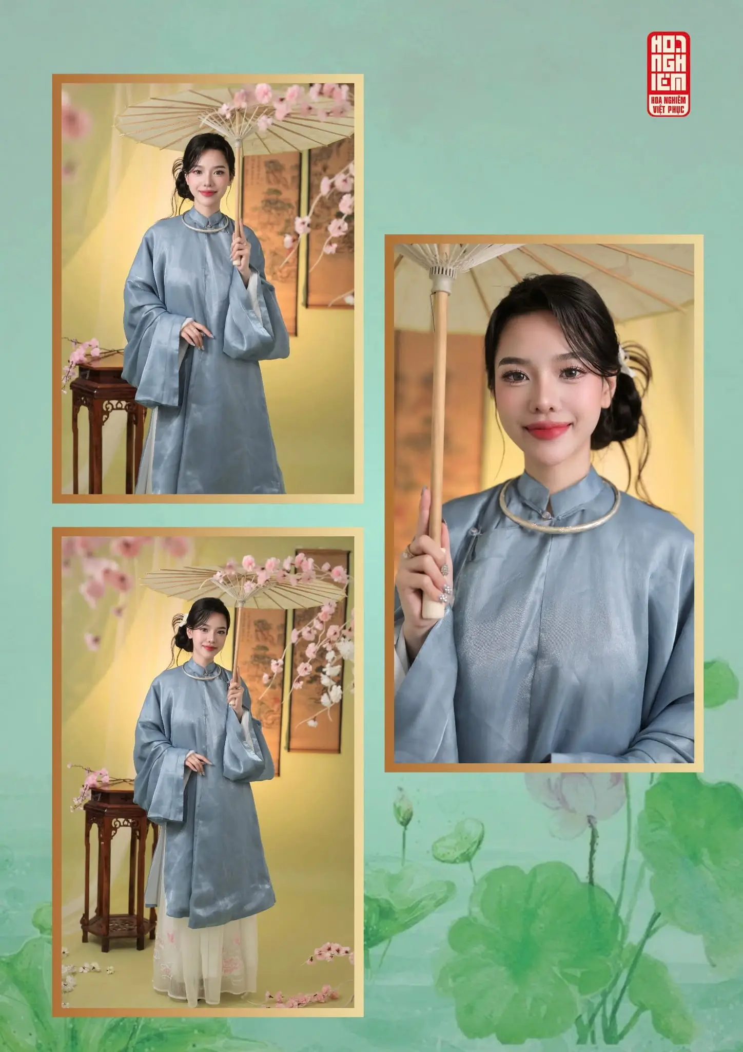 Lookbook Áo Tấc vải lụa trơn nhiều màu (4)