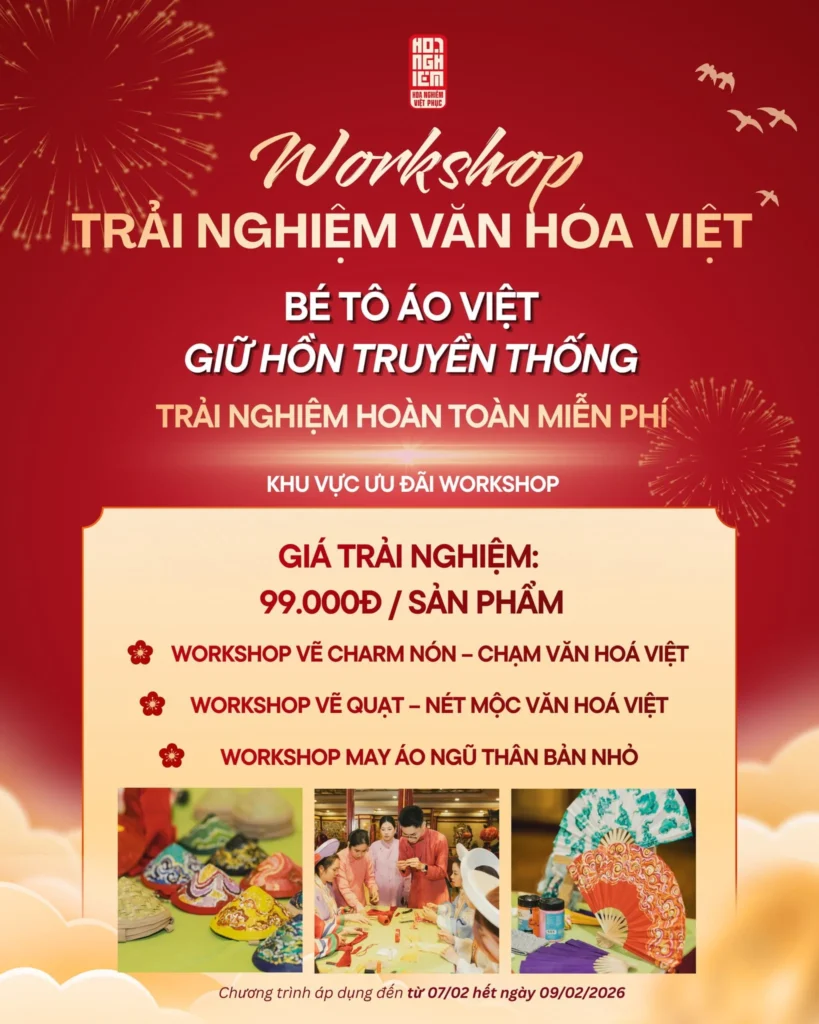 Tổ chức Workshop và Sự kiện cho doanh nghiệp và đoàn khách du lịch Huế với hoạt động team building và workshop trải nghiệm văn hóa.