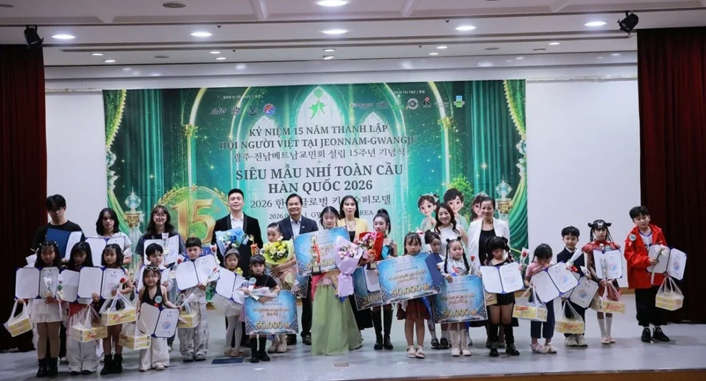 Chung kết Siêu mẫu nhí toàn cầu Hàn Quốc 2026