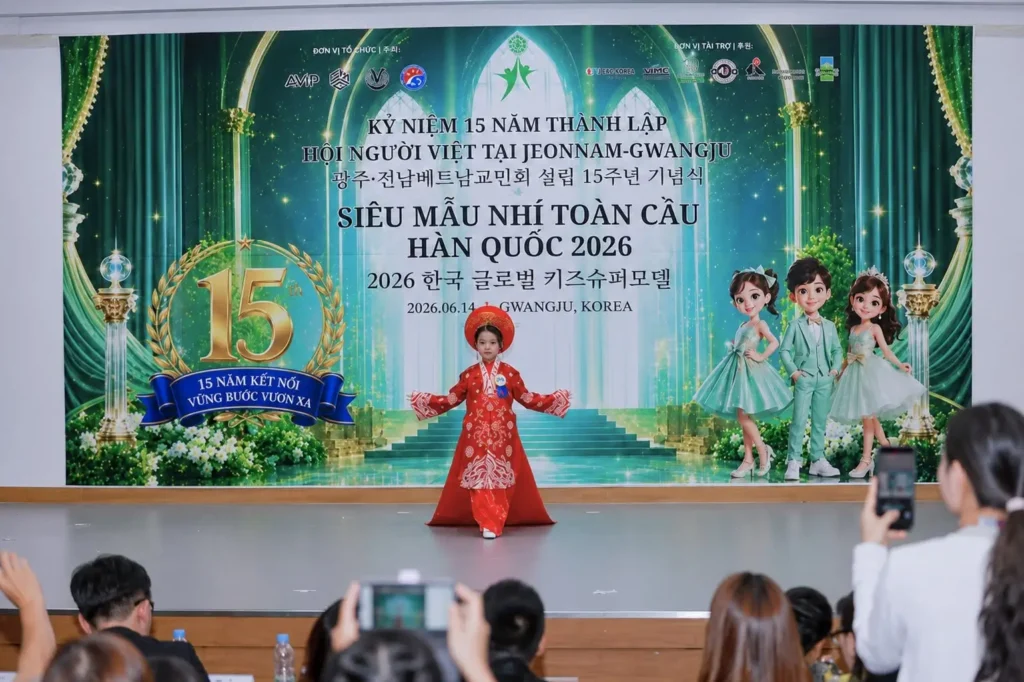 Kim Dohee và hành trình lan tỏa bản sắc Việt tại Siêu Mẫu Nhí Toàn Cầu Hàn Quốc 2026